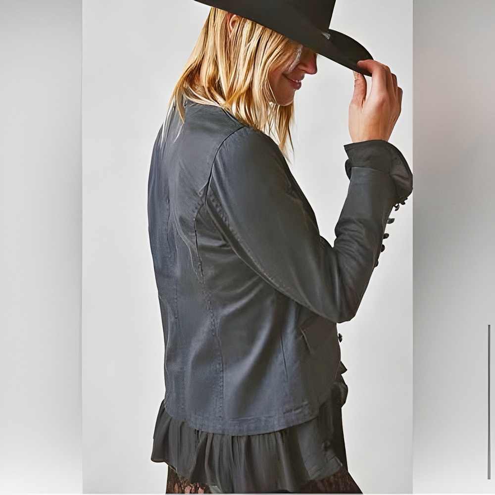 Free People Romance Ruffles Jacket - Picture 4 of 10